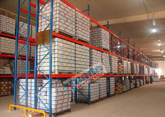 Rak Pallet ISO Q235B Rak Sistem Rak Gudang 1500kg