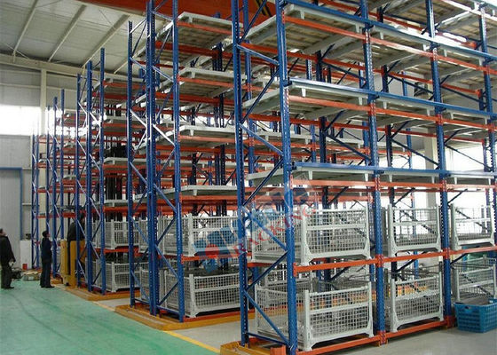 Q235 Rak Penyimpanan Gudang Baja Rak Pallet Tugas Berat RMI